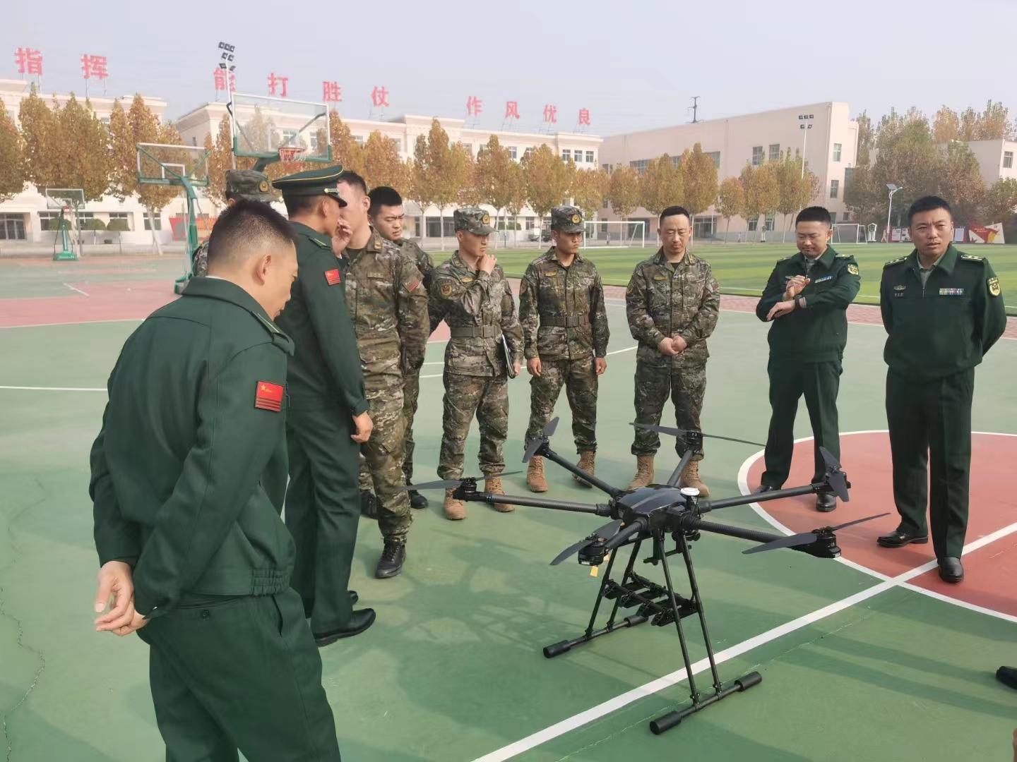 山东宇帆航空科技系留无人机实拍