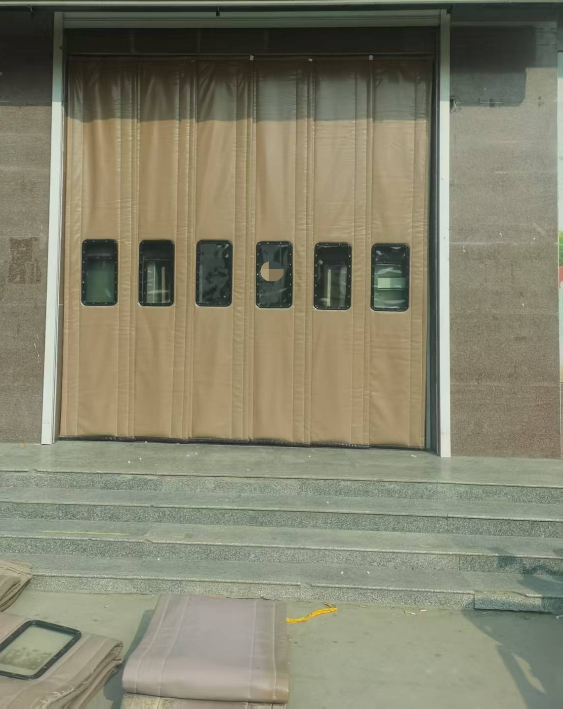 磁吸门帘实拍