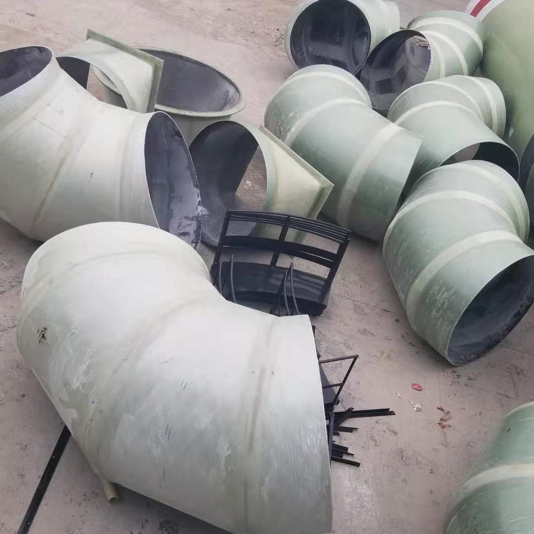 玻璃钢弯头生产实拍