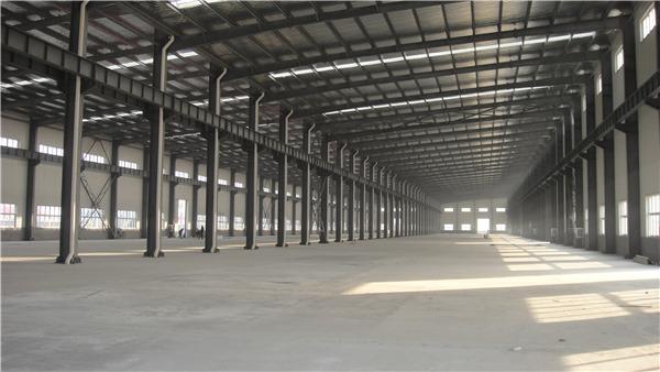 钢结构车间加工实景