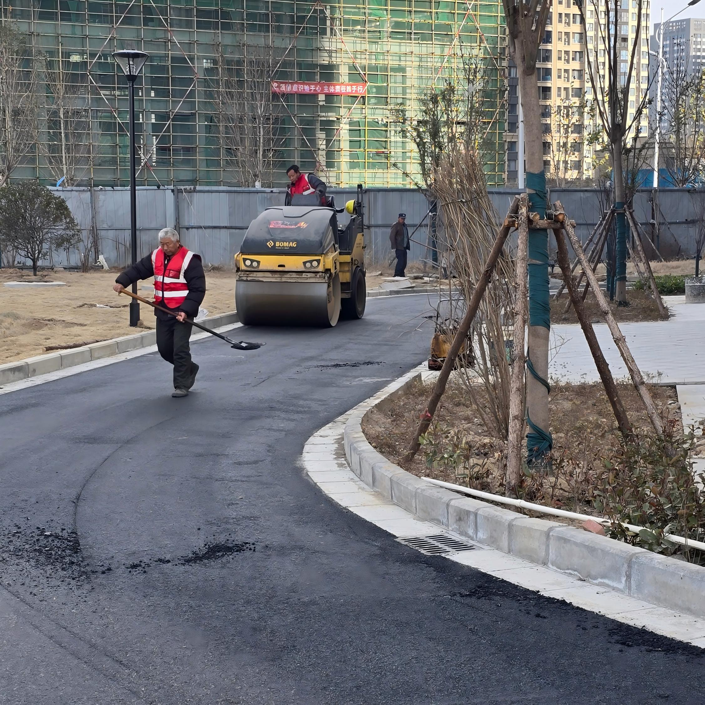 郑州园区沥青路面摊铺公司
