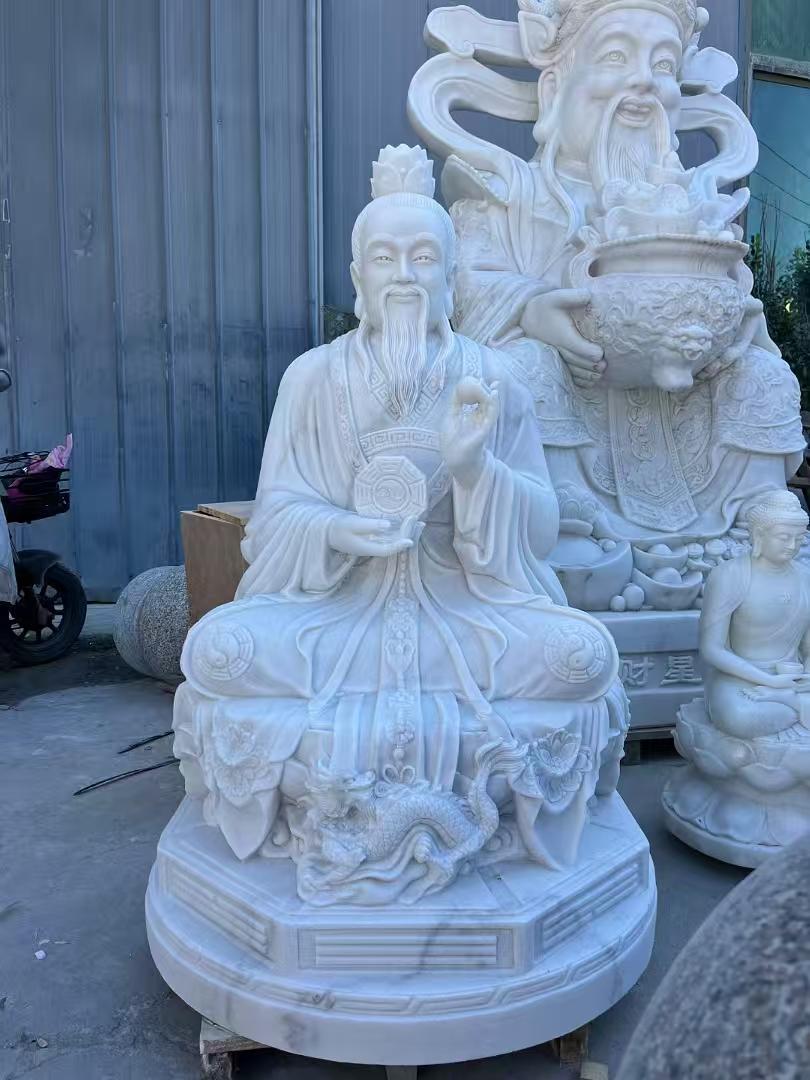 花岗岩观音佛像成品