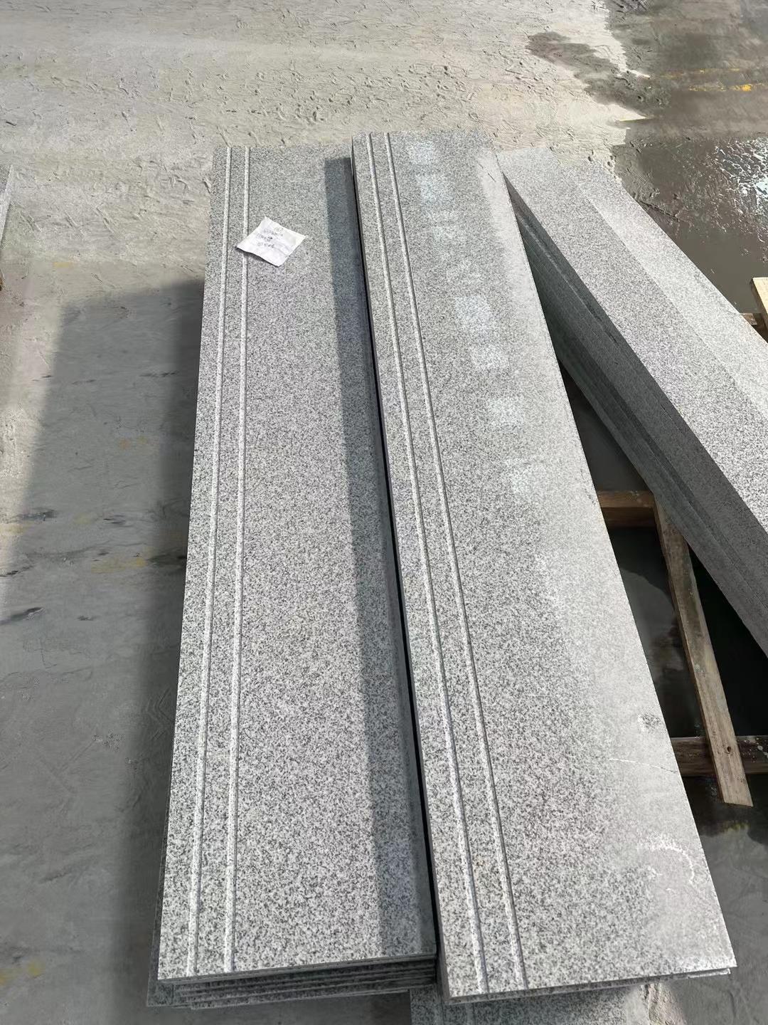 芝麻白石材成品展示