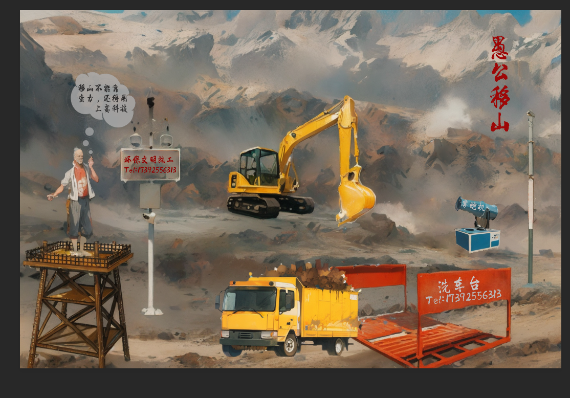 洗车台产品示意图