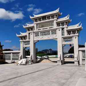 北京农村石牌坊商家推荐,天津石牌坊定制厂家-福建泓时石业