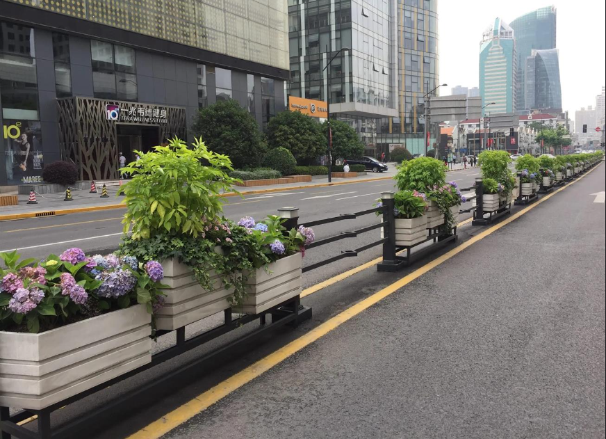 市政花箱护栏产品案例