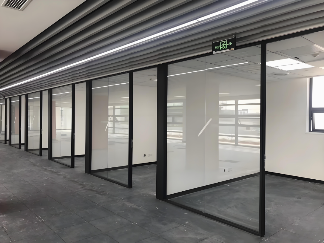 东莞上和建材科技-防火玻璃隔断示例3