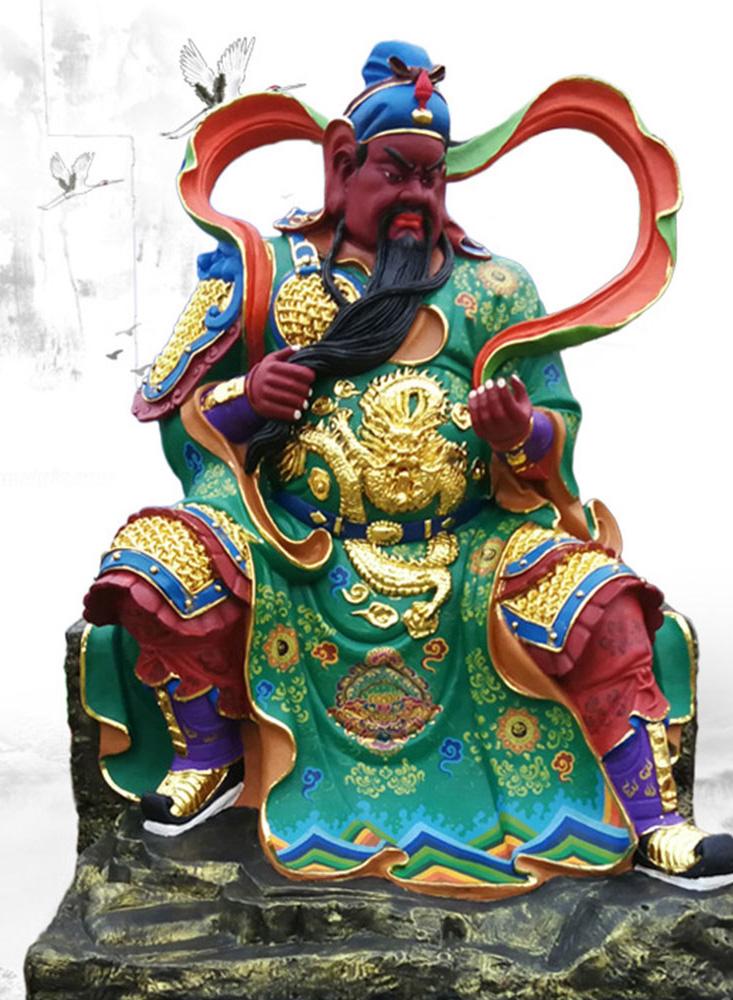 彩绘贴金工艺
