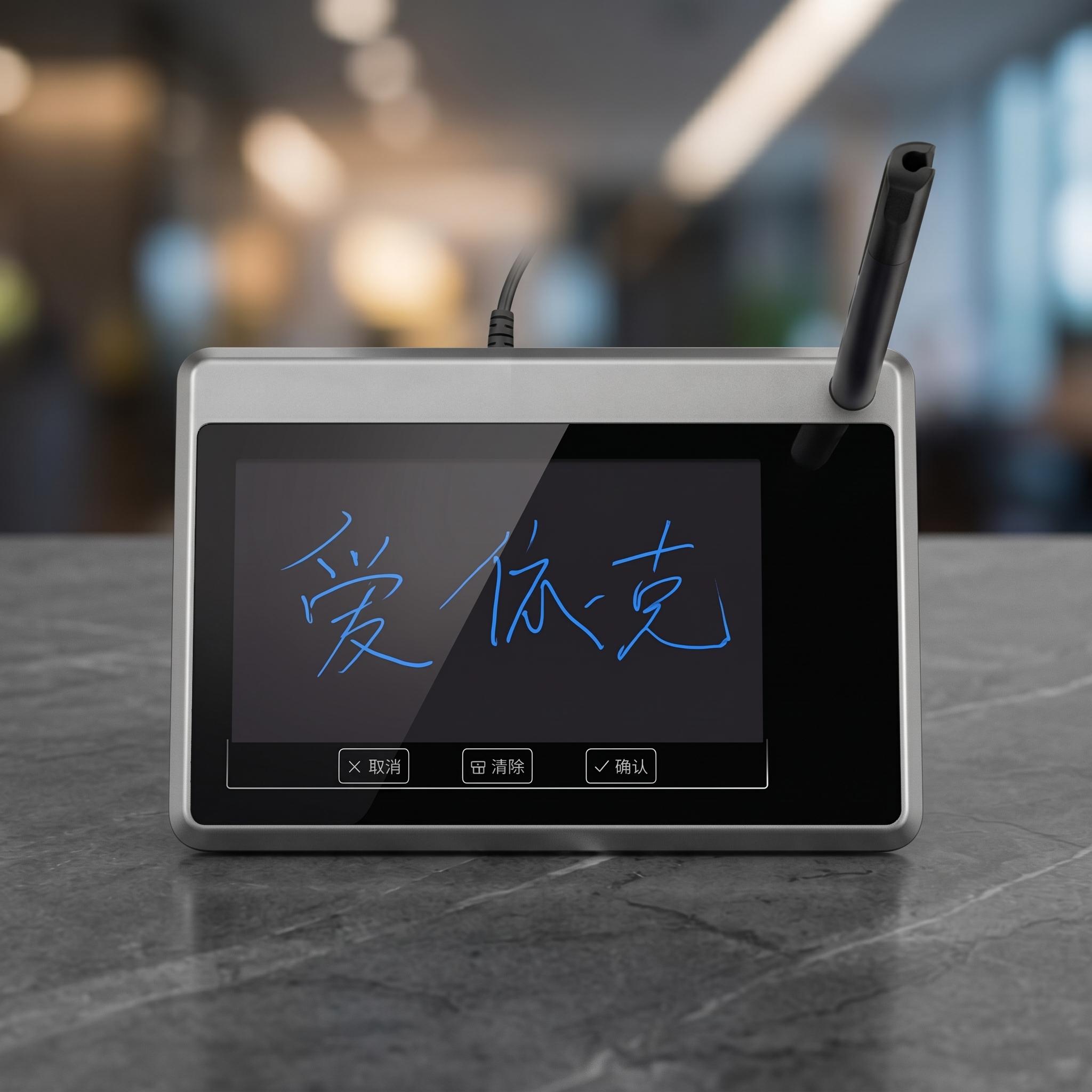 爱依科技电子签名板产品图