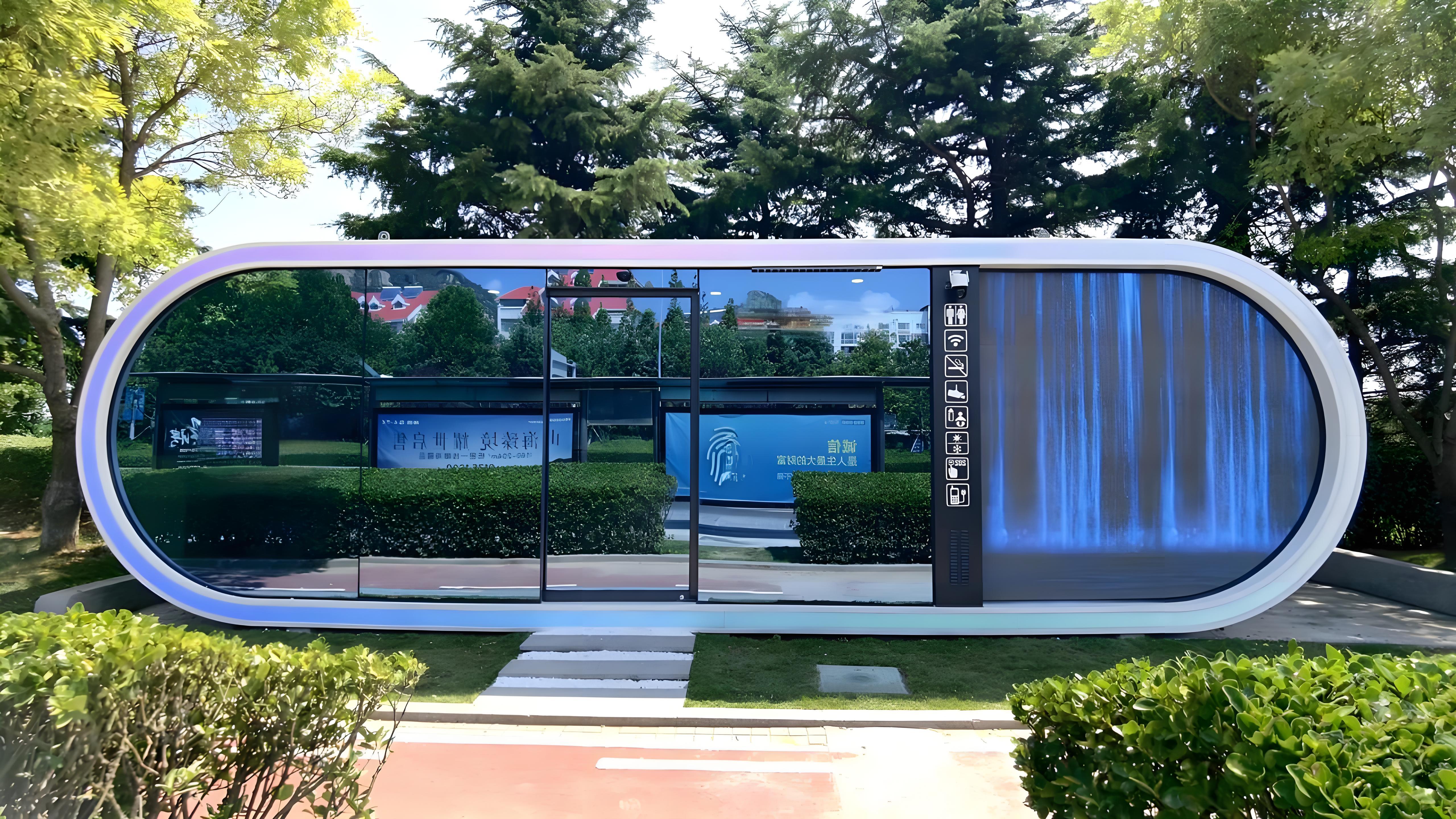 青州中鲁文旅装备智慧方舱实景