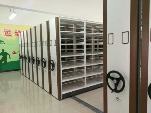 河南双武家具密集架成品展示