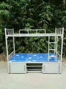 河南上下铺铁床厂家推荐:钢制公寓床/员工床定制生产源头