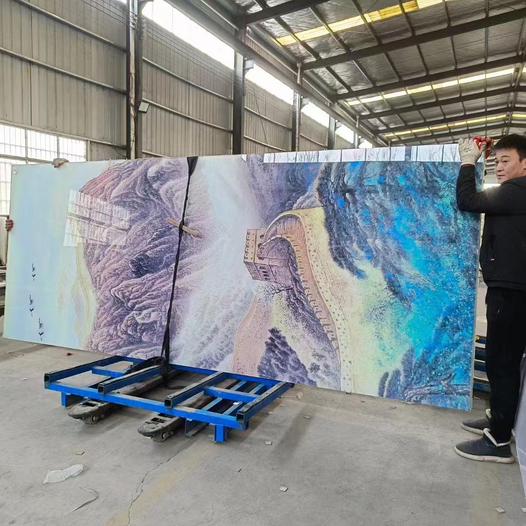 商丘三发夹丝玻璃产品展示1