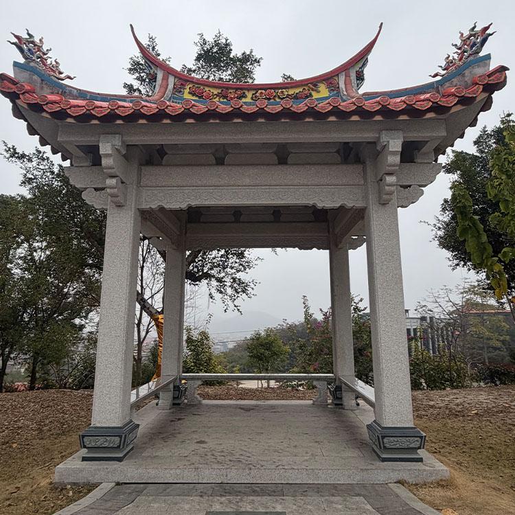 福建泓时石业石凉亭产品展示2