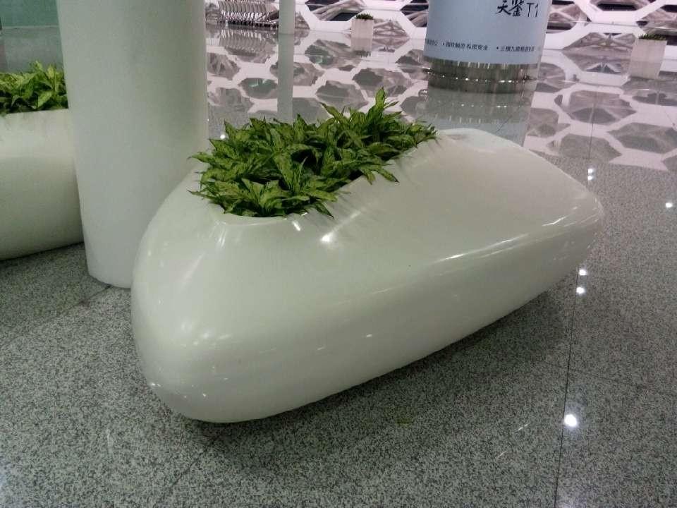 玻璃钢商场休闲椅样品图