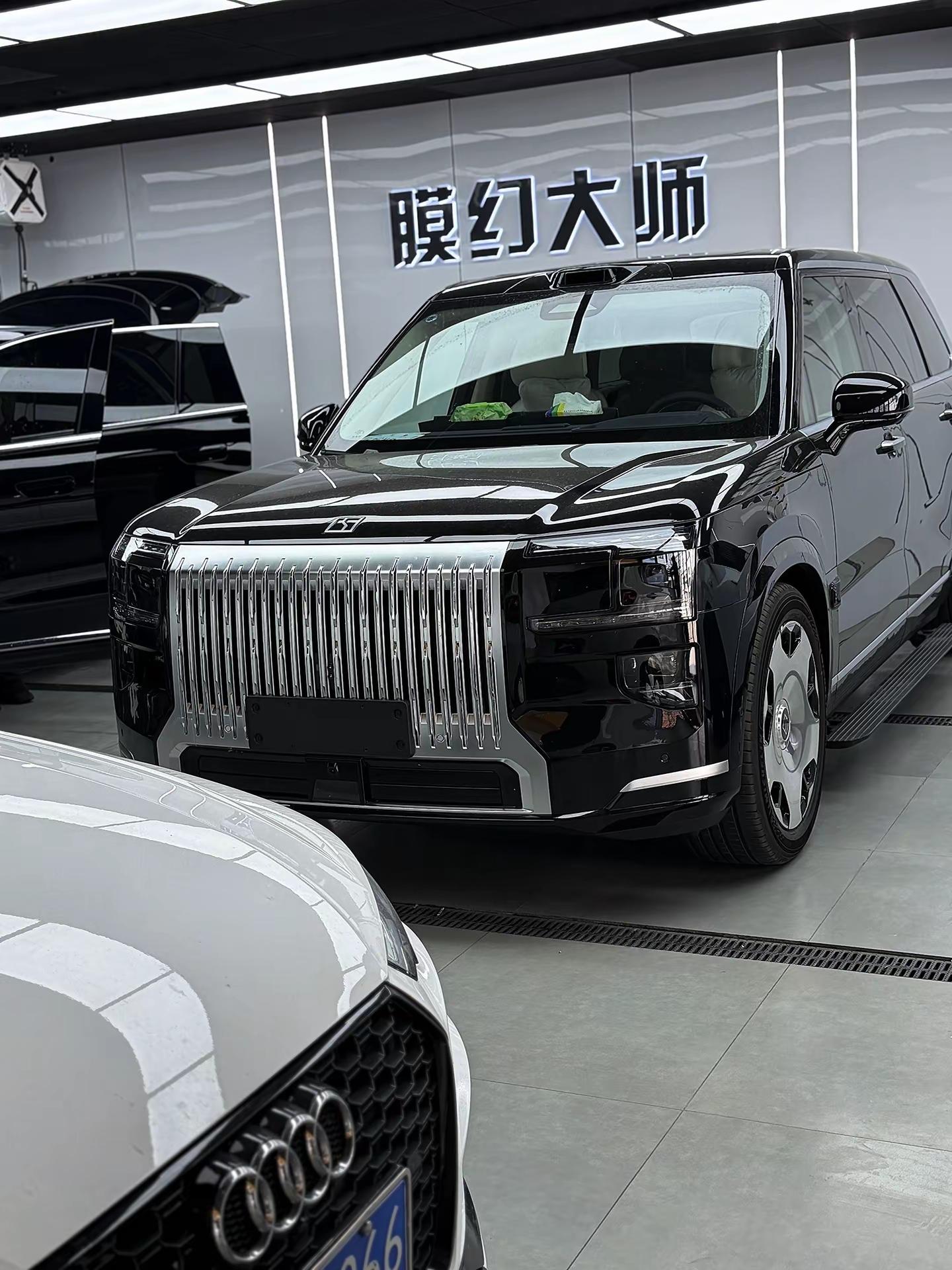 滕州市膜幻大师汽车装饰有限公司施工实景