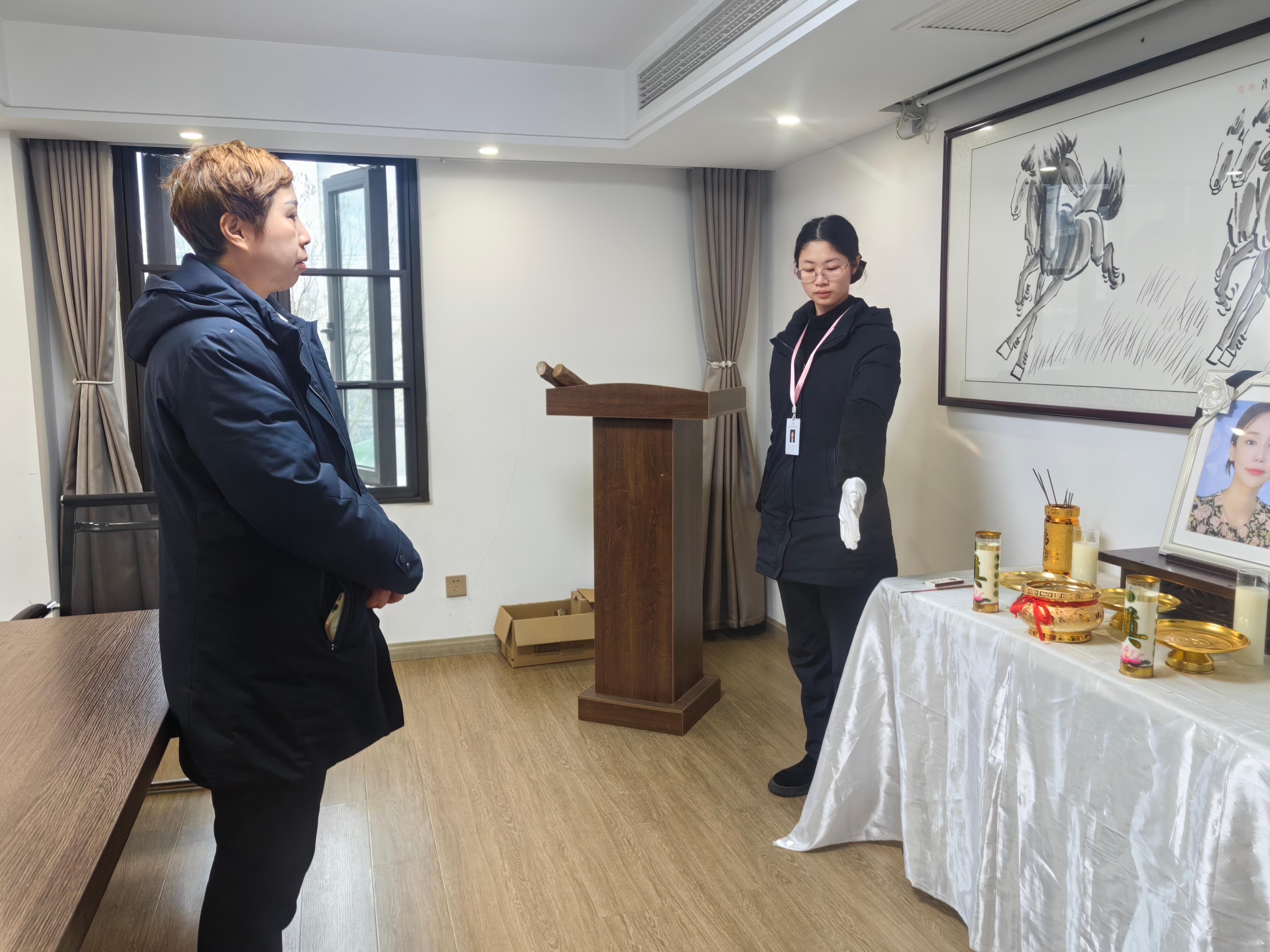 武汉孝德礼仪服务有限公司服务现场