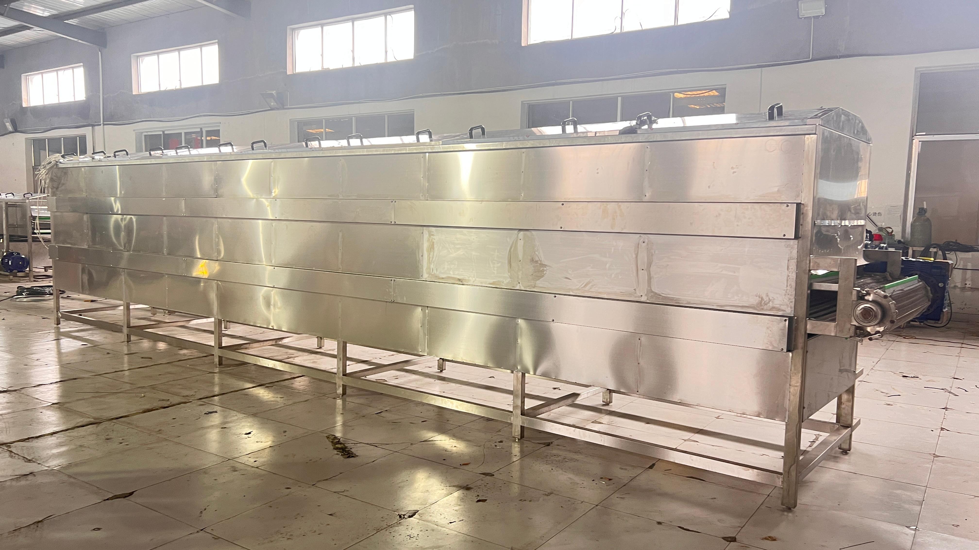 红薯清洗愈合糖化线生产现场