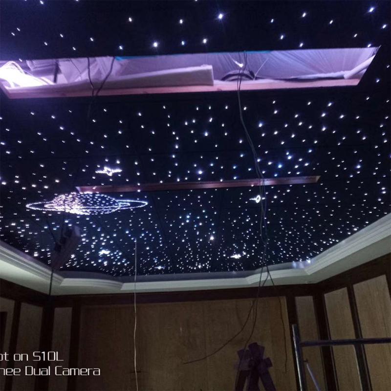 光纤星空顶效果示例