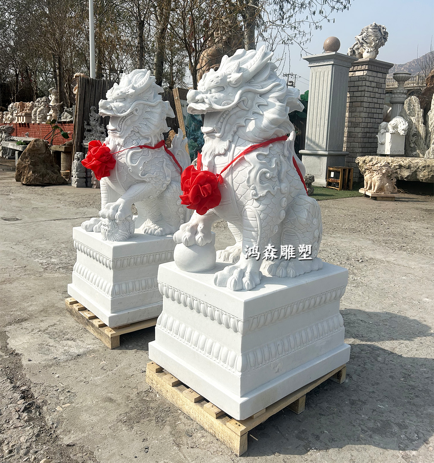 曲阳鸿森园林雕塑公司产品展示