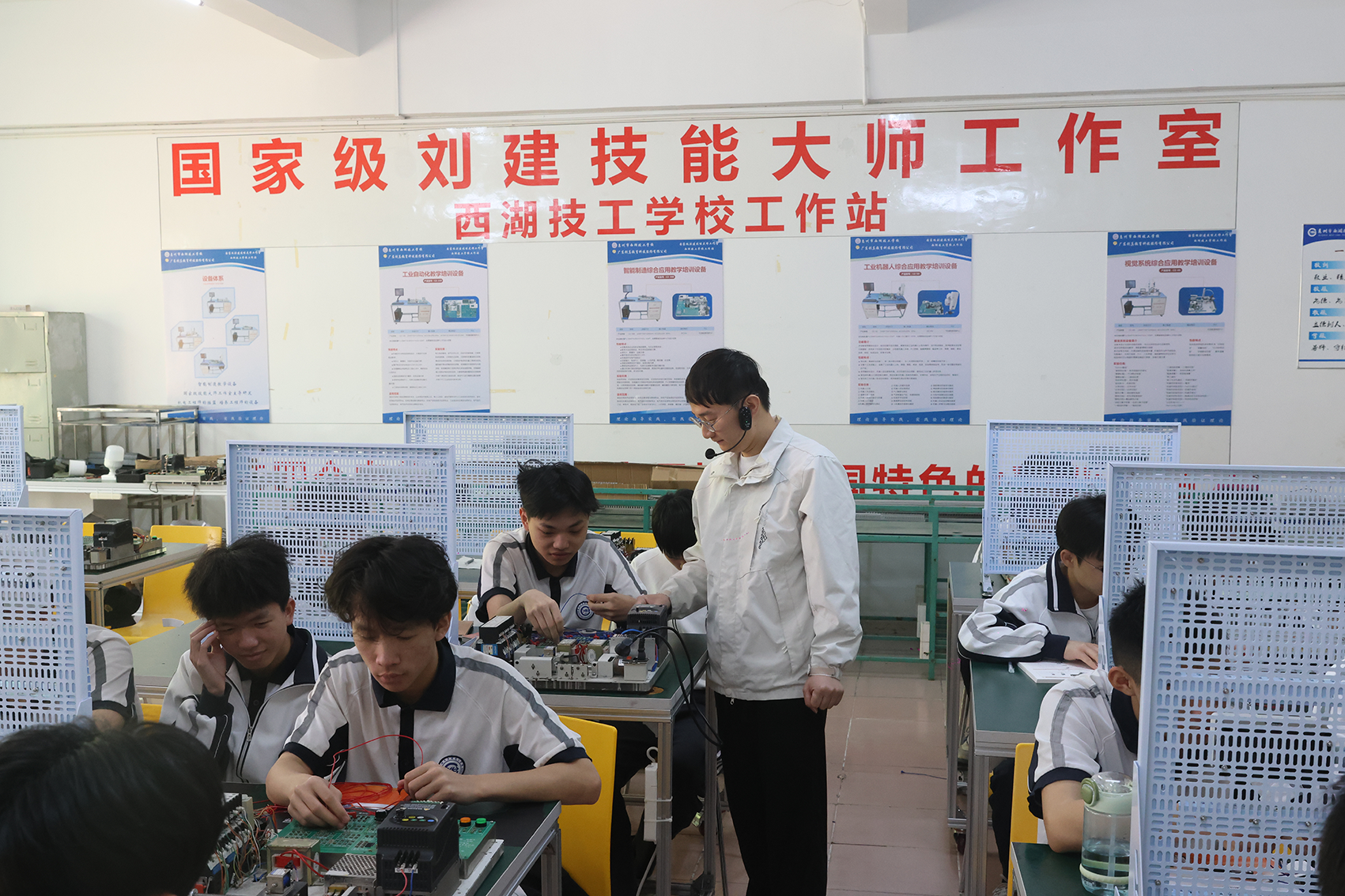 惠州西湖技工学校校园环境