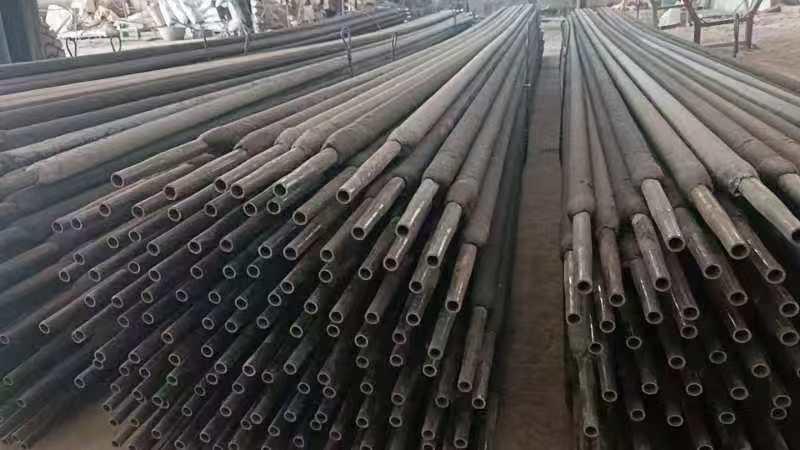 吹氧管生产线实景