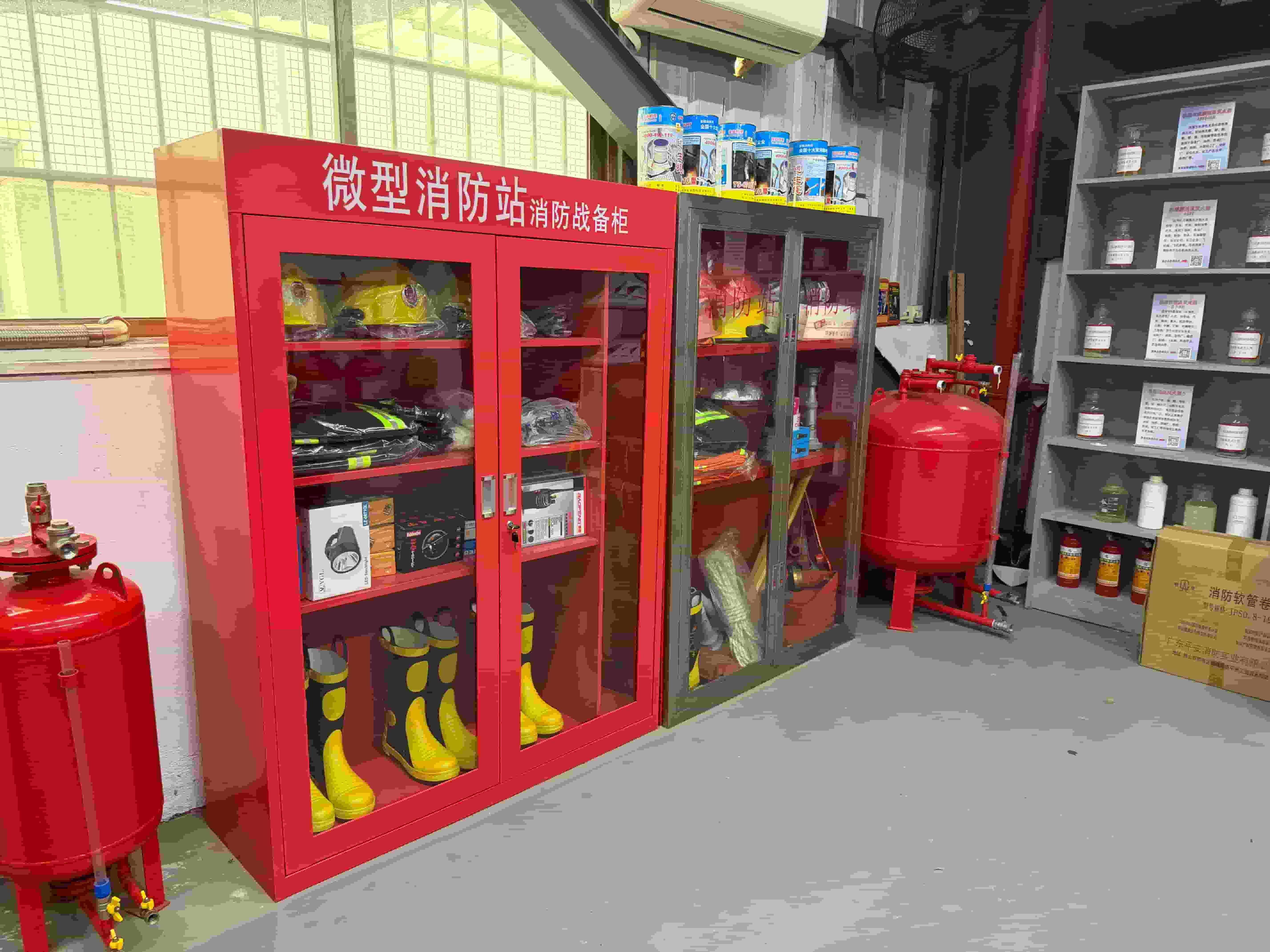 广东日建消防产品展示1