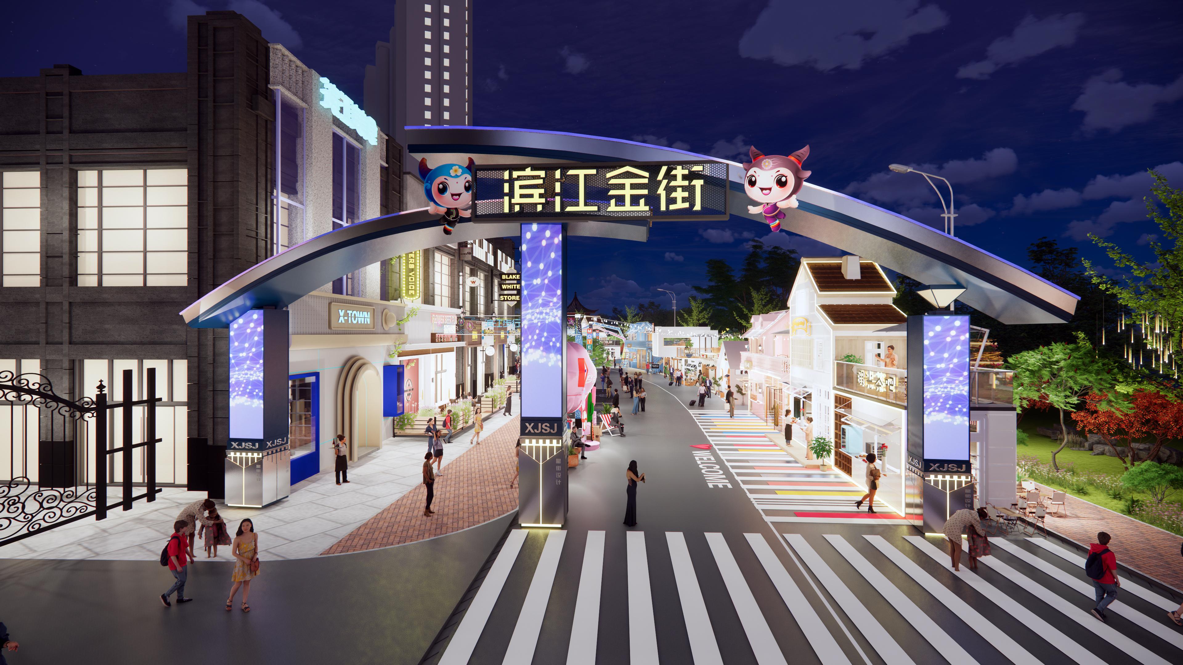 中庭商业美陈销售厂家实景