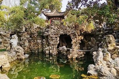 河南宏岩园林假山案例