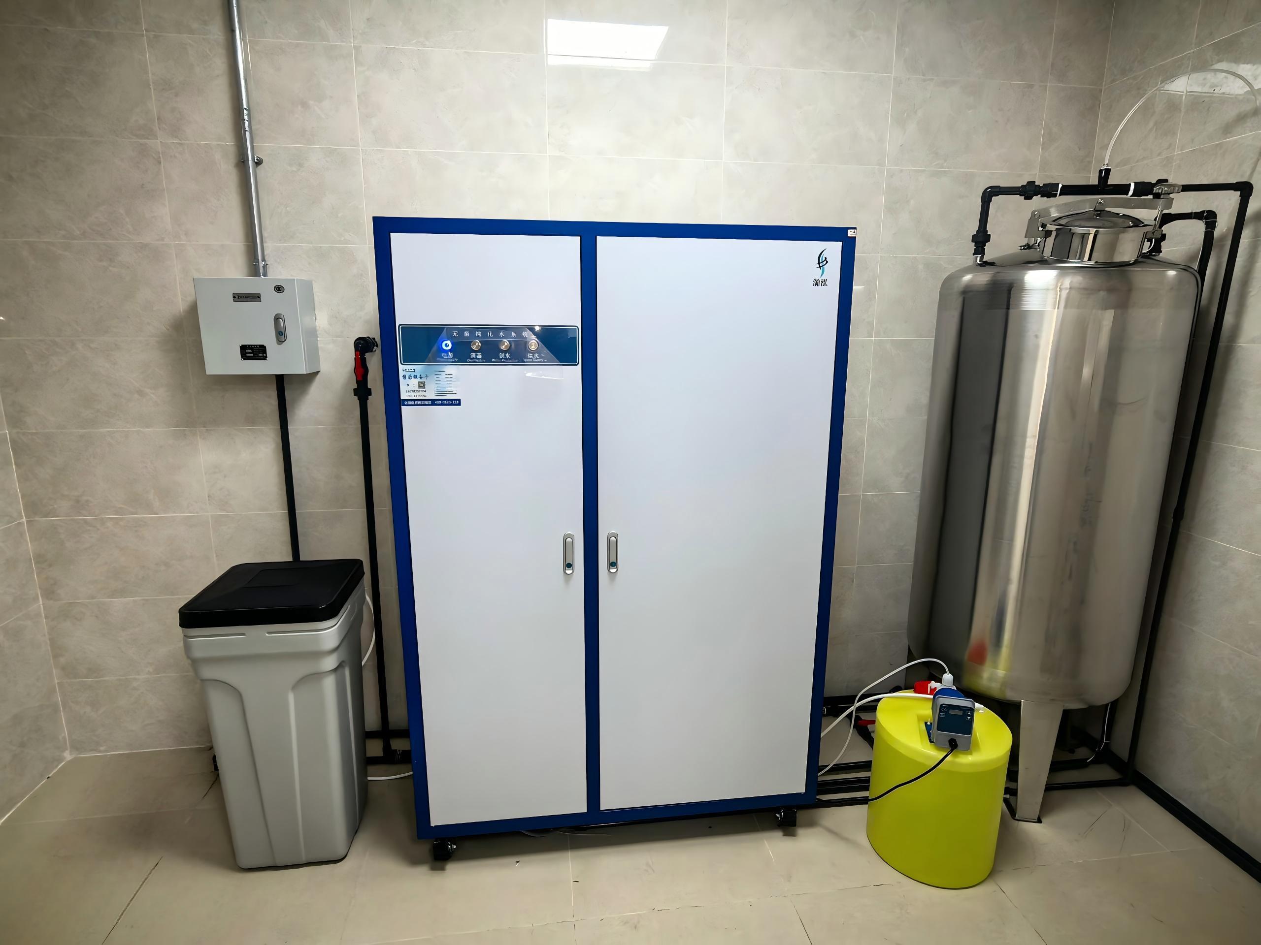内镜纯水机产品局部特写