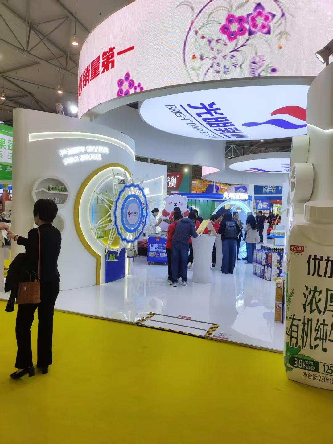 觉觅文化展览搭建施工现场