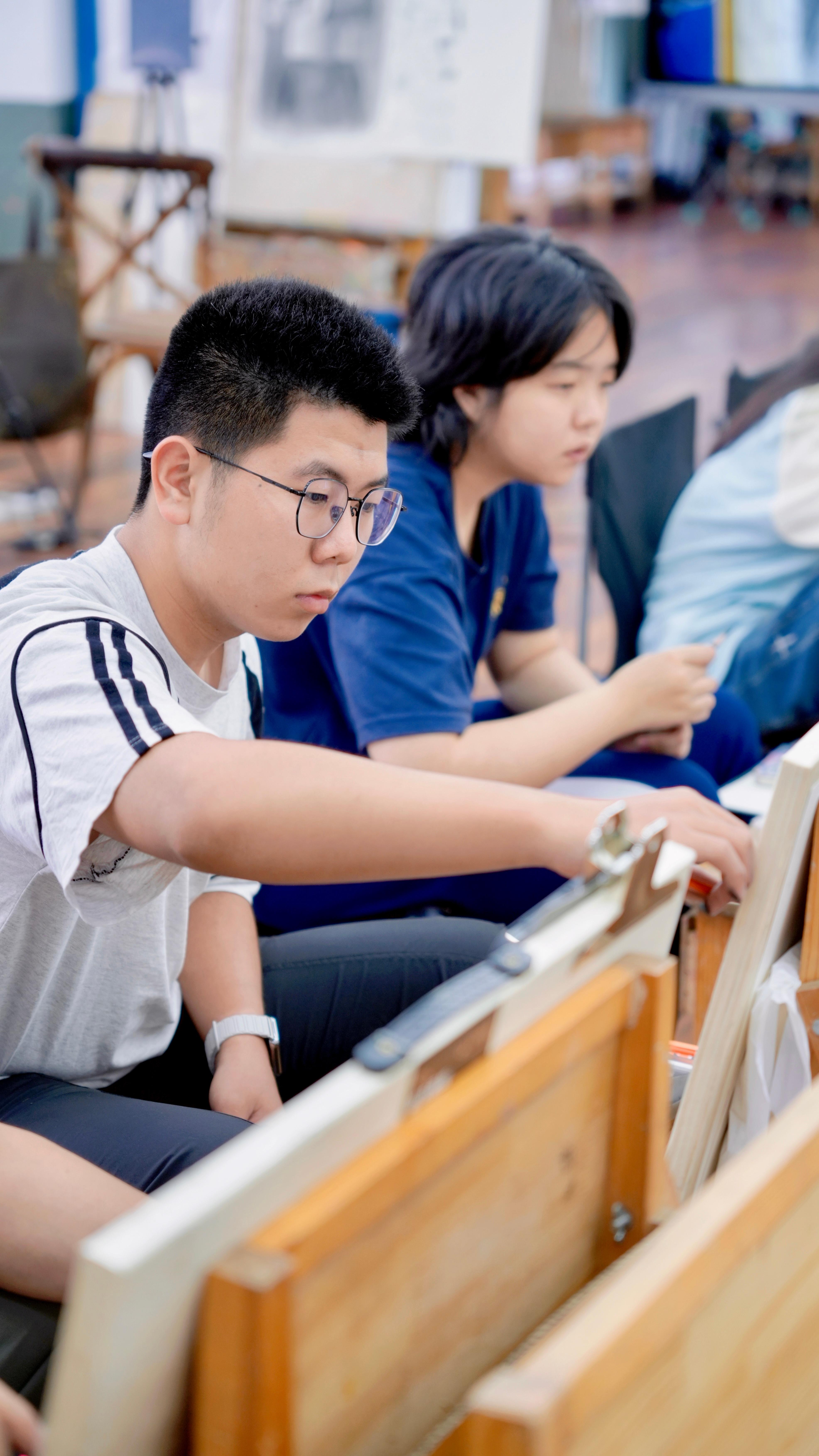 杭州东昱画室教学场景
