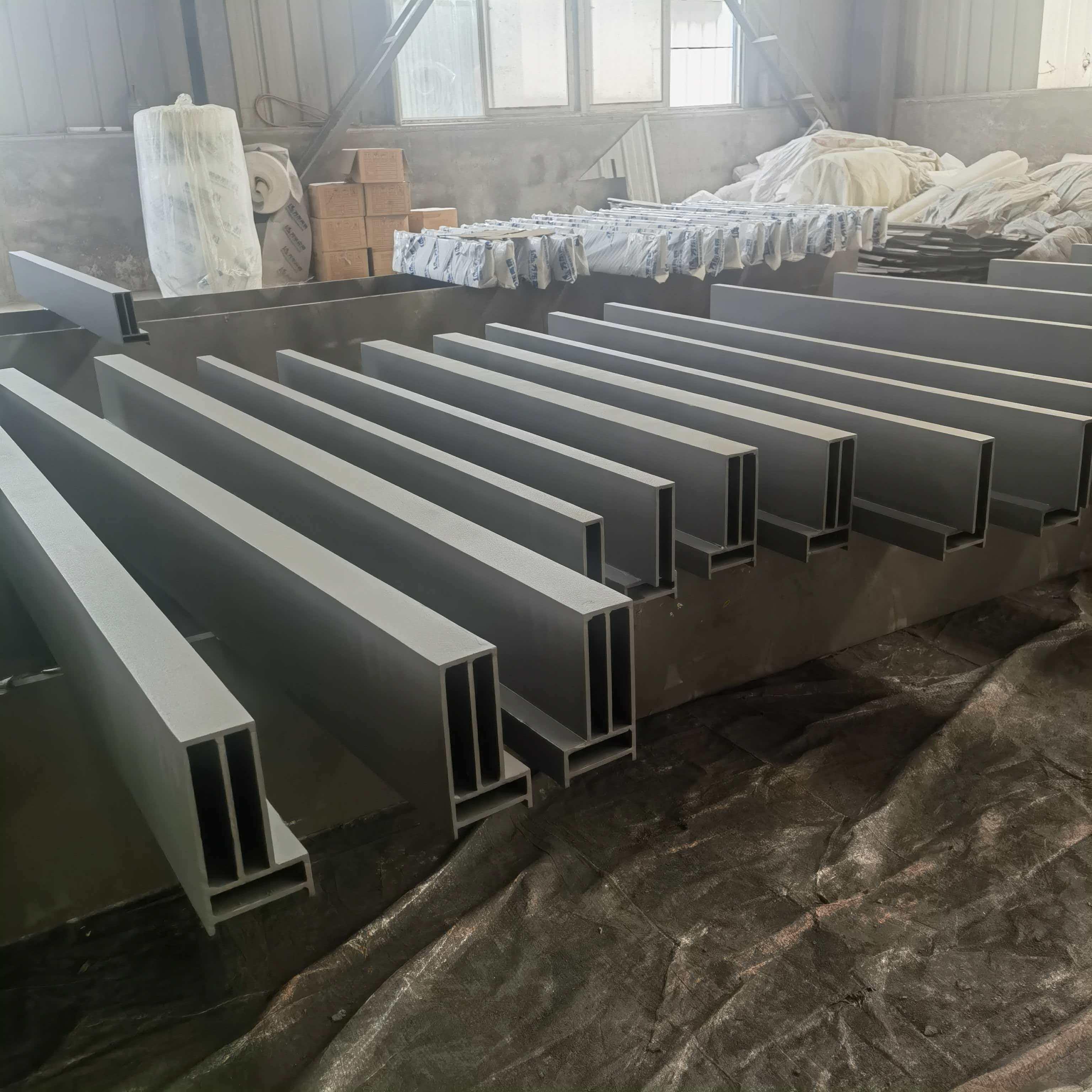万东高精钢结构工厂实景