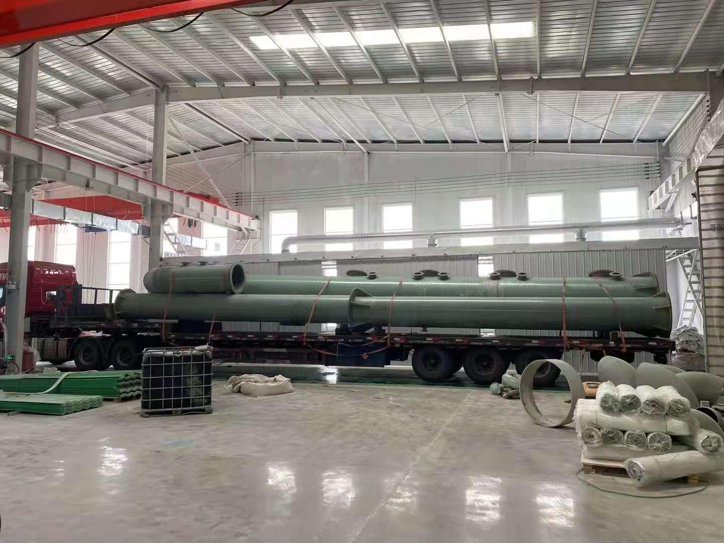 河北和畅环保设备有限公司玻璃钢风管产品展示