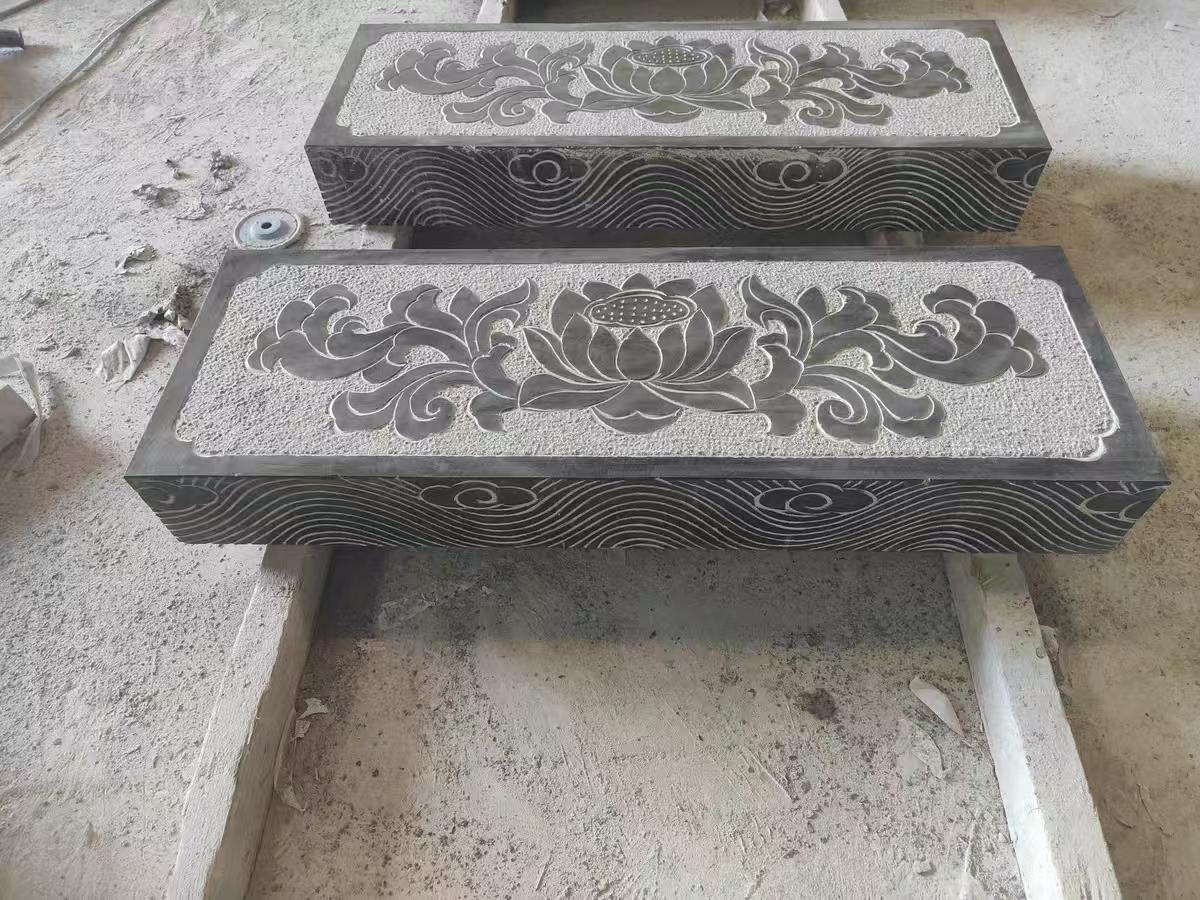 嘉祥鑫冠石材有限公司青石板路沿石及条石产品