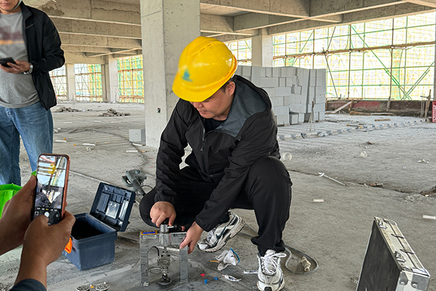 湖南福天建筑工程有限公司施工现场