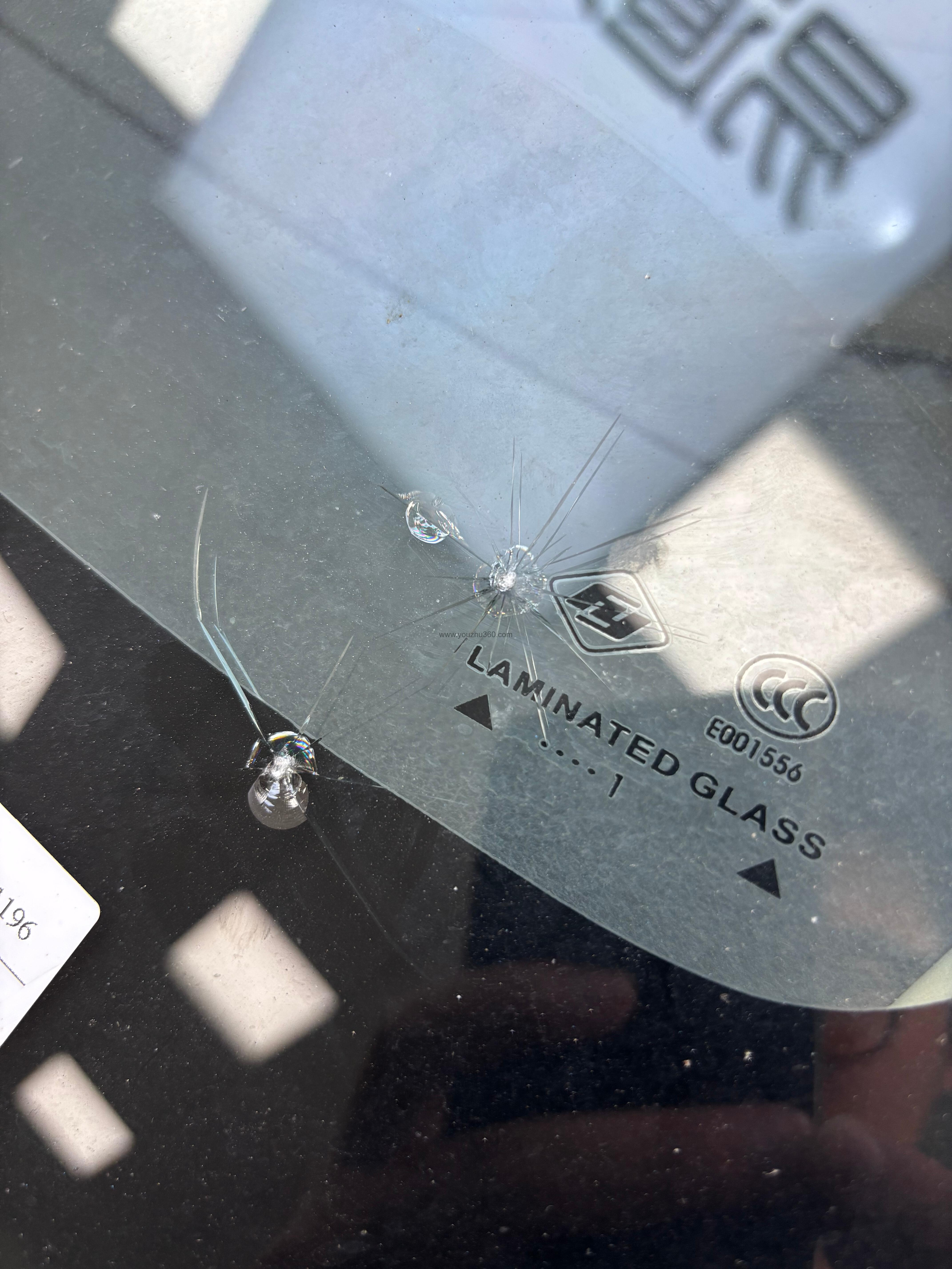 汽车玻璃修复工艺展示