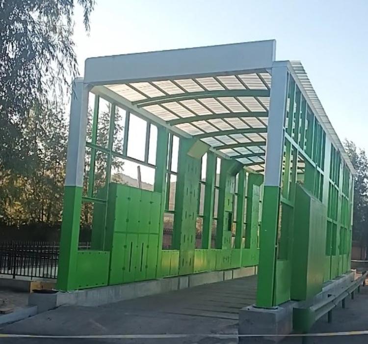 阜阳隆茂龙门洗车机实拍