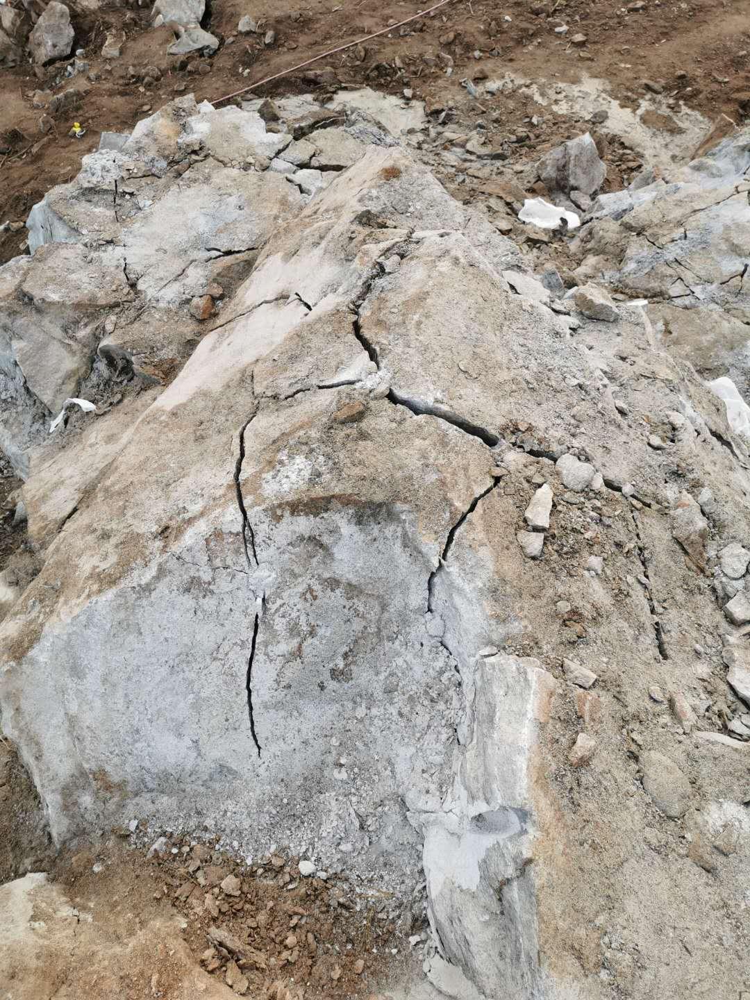 安溪力强无声膨胀剂现场应用