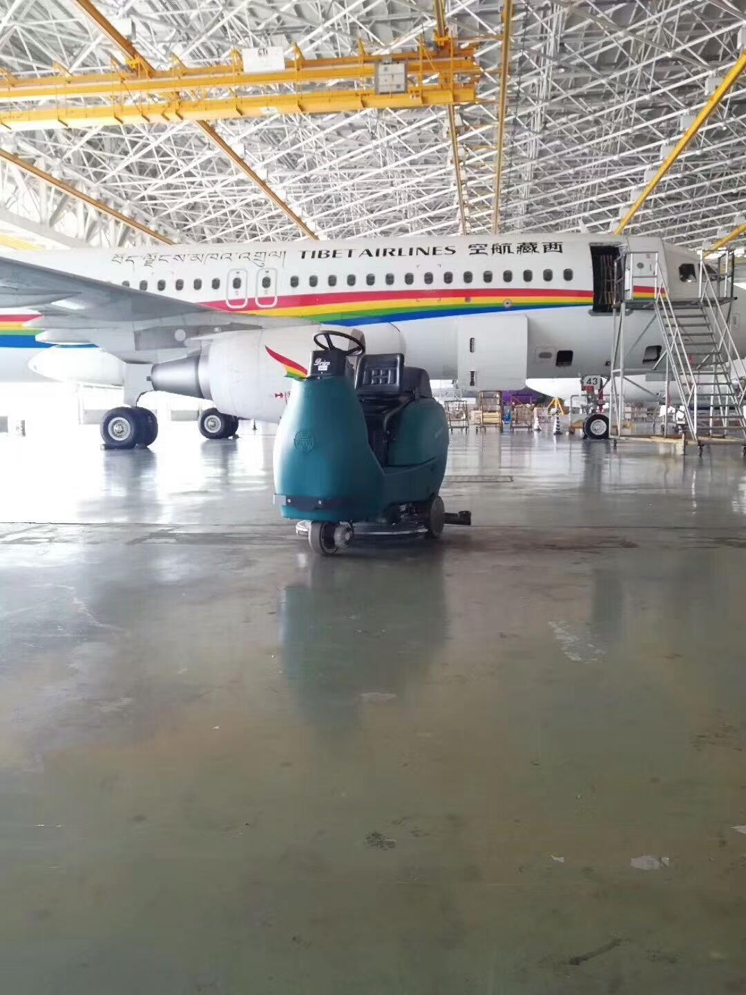 思维博工厂洗地机设备实拍