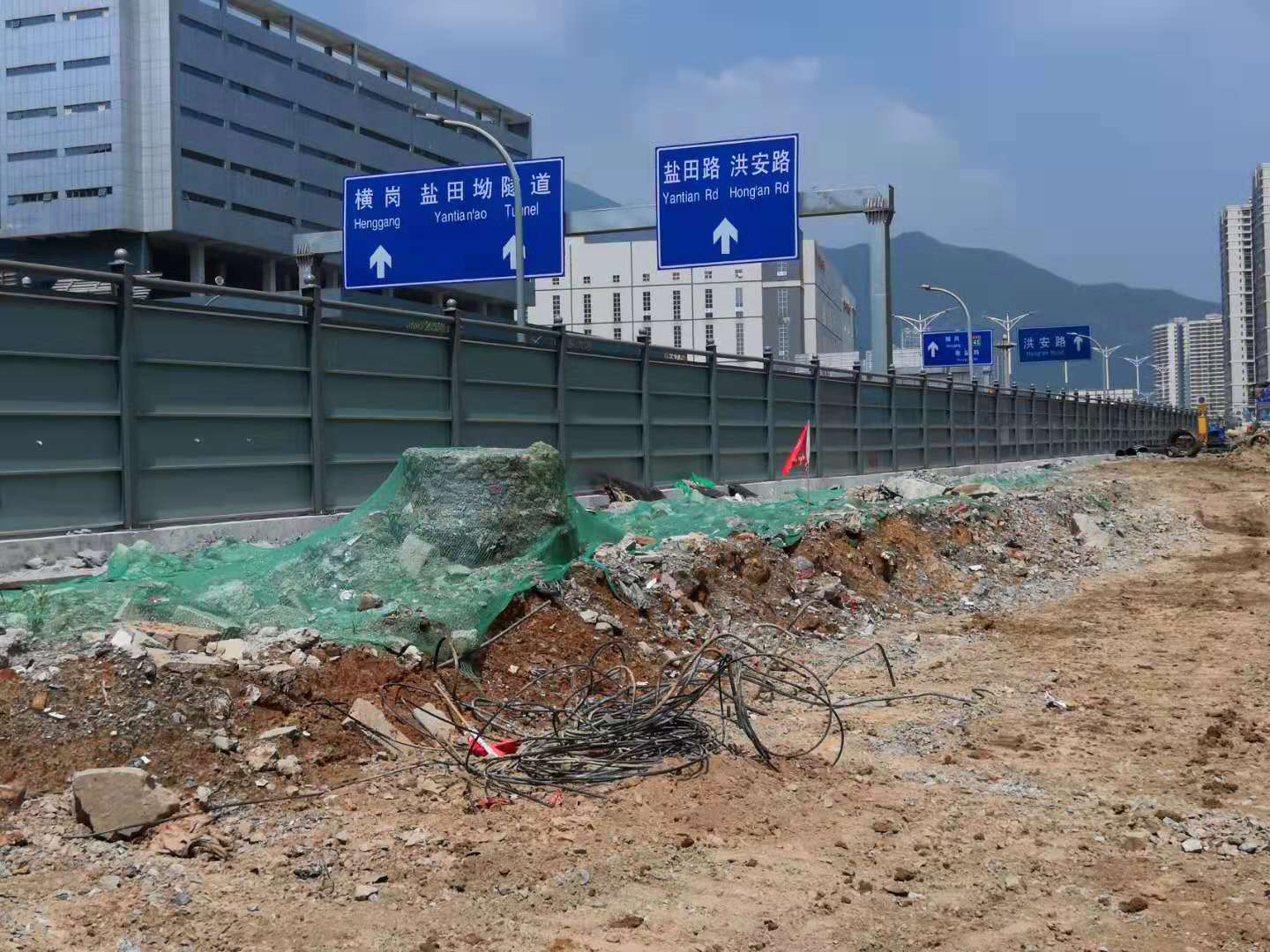 旭东钢构围挡产品实拍