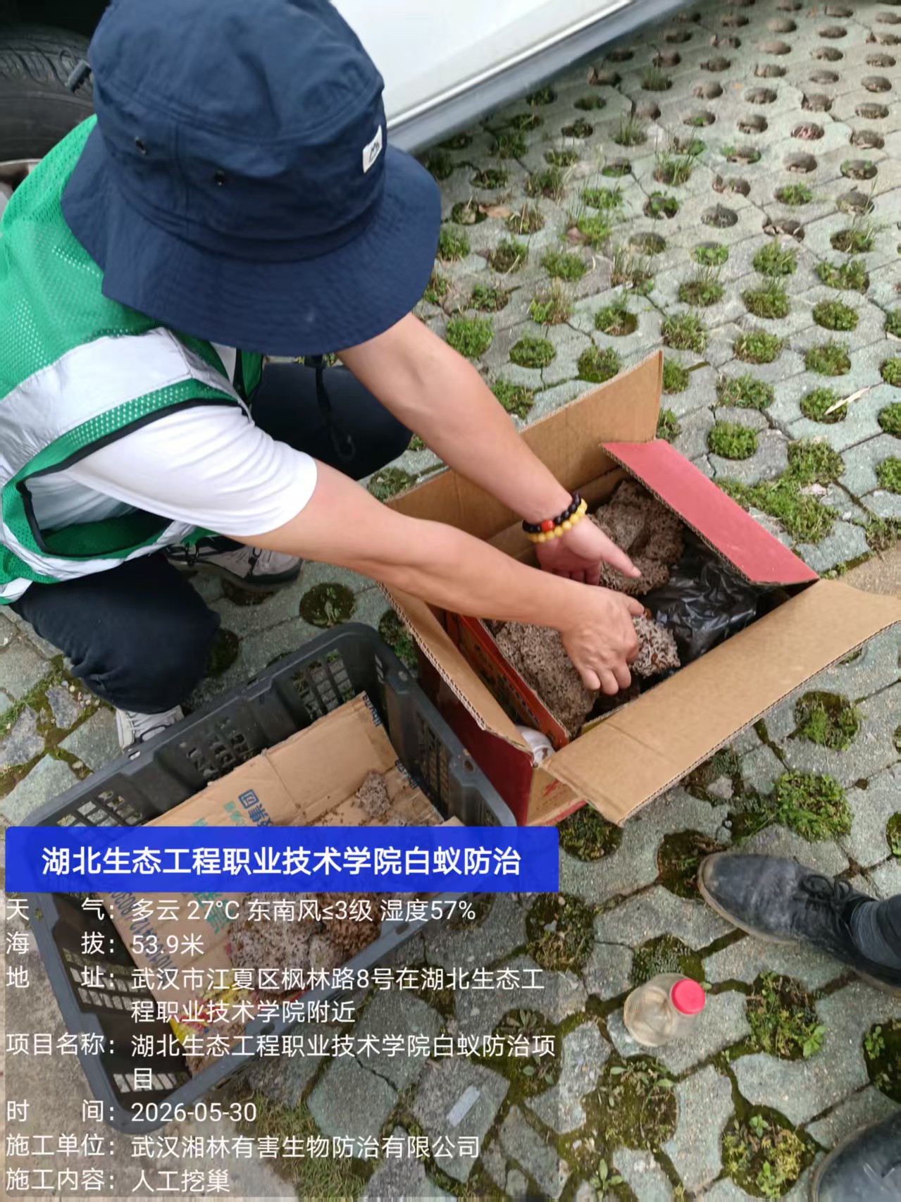 武汉湘林有害生物防治有限公司作业现场