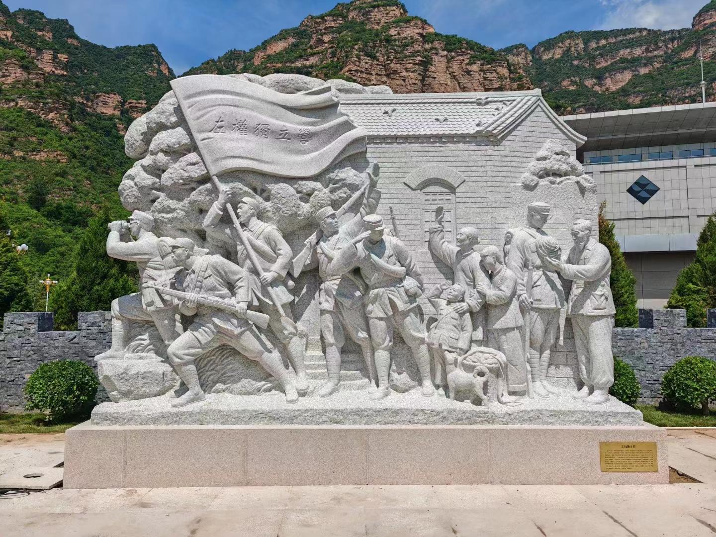 曲阳县兴华石材雕刻有限公司制作车间