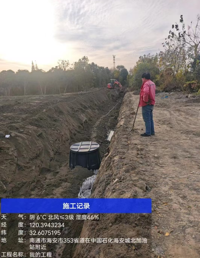 濮阳吹缆服务现场