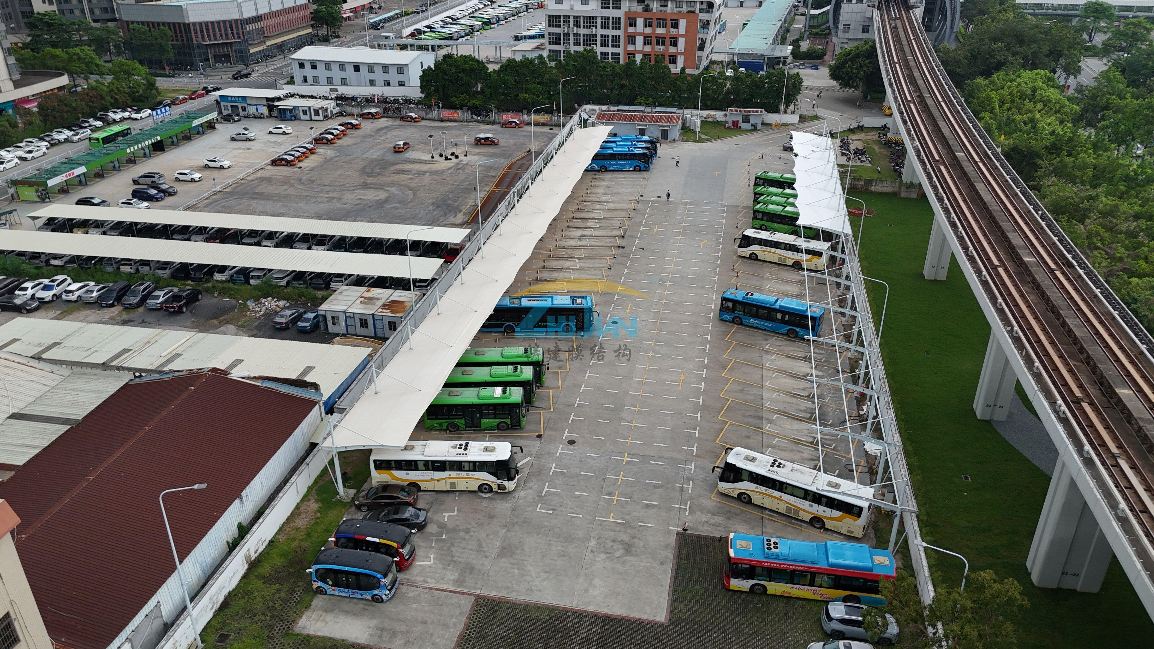 广州铸建膜结构工程案例