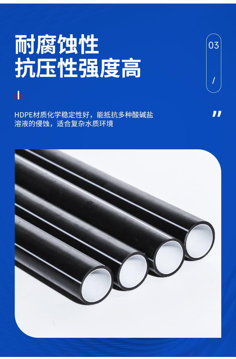 湖南恒固管业硅芯管产品细节