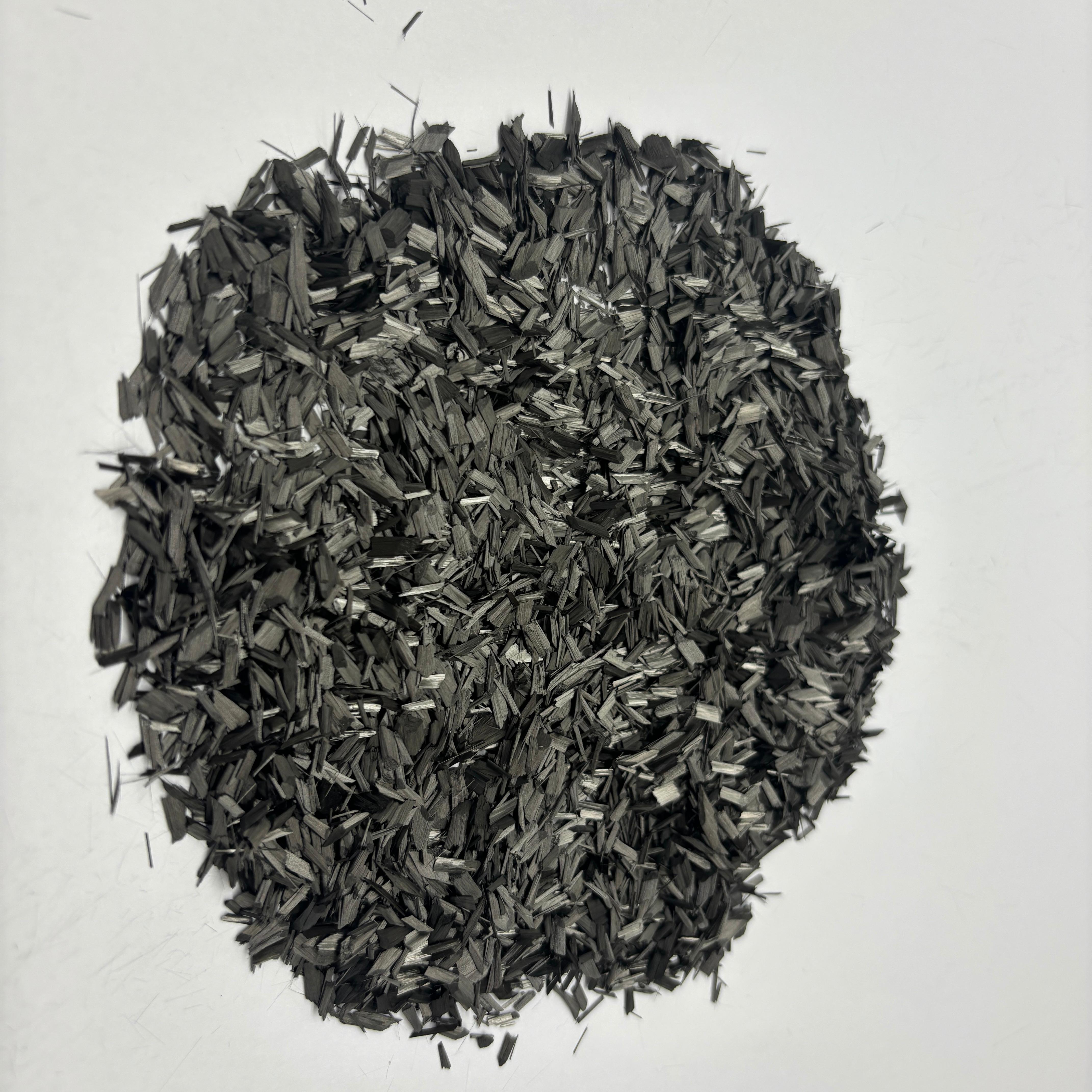 短切碳纤维生产现场