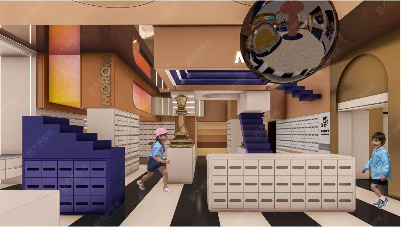 大象艺术施工实景