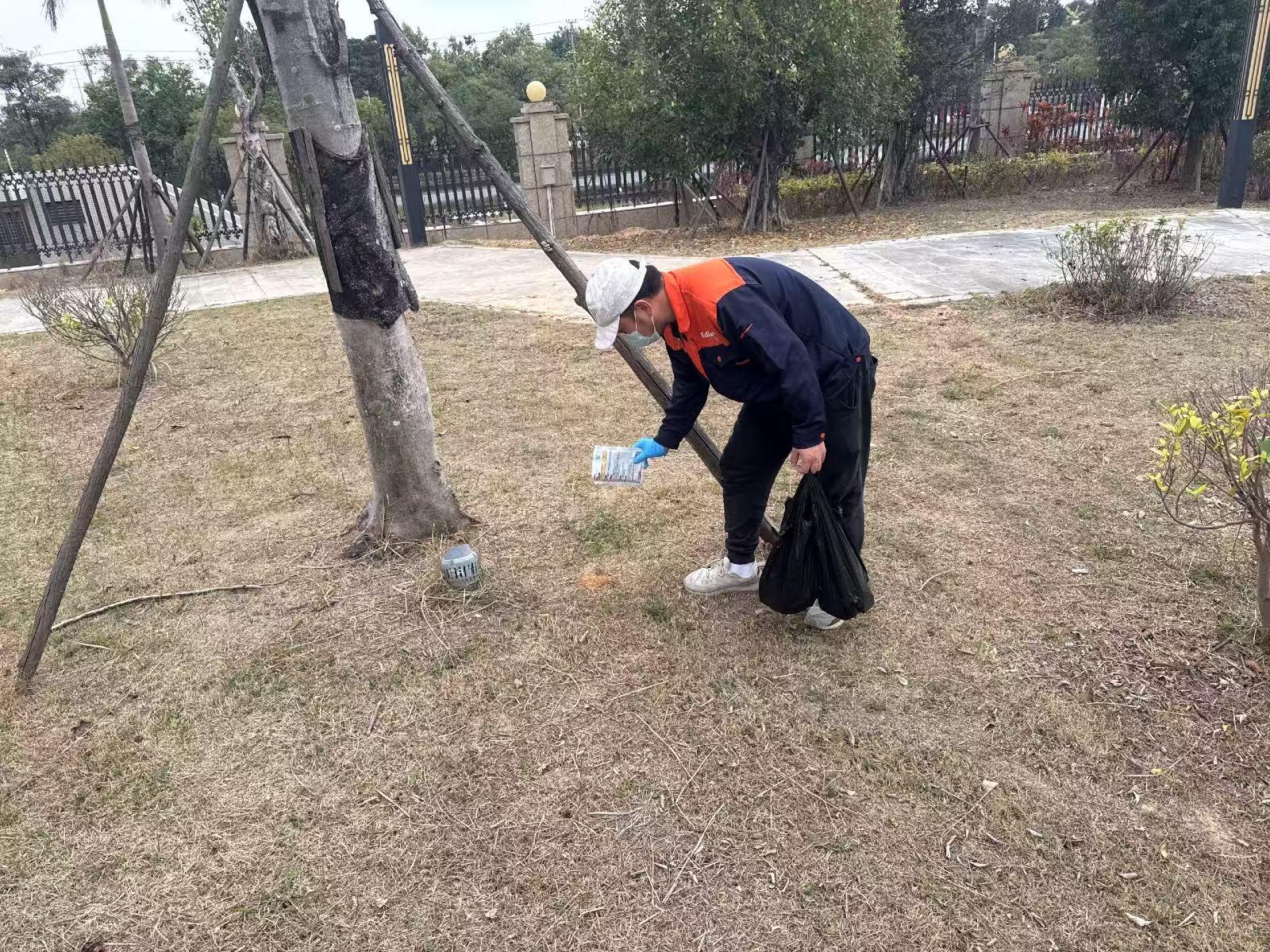 厦门一丁安环境工程有限公司技术团队作业
