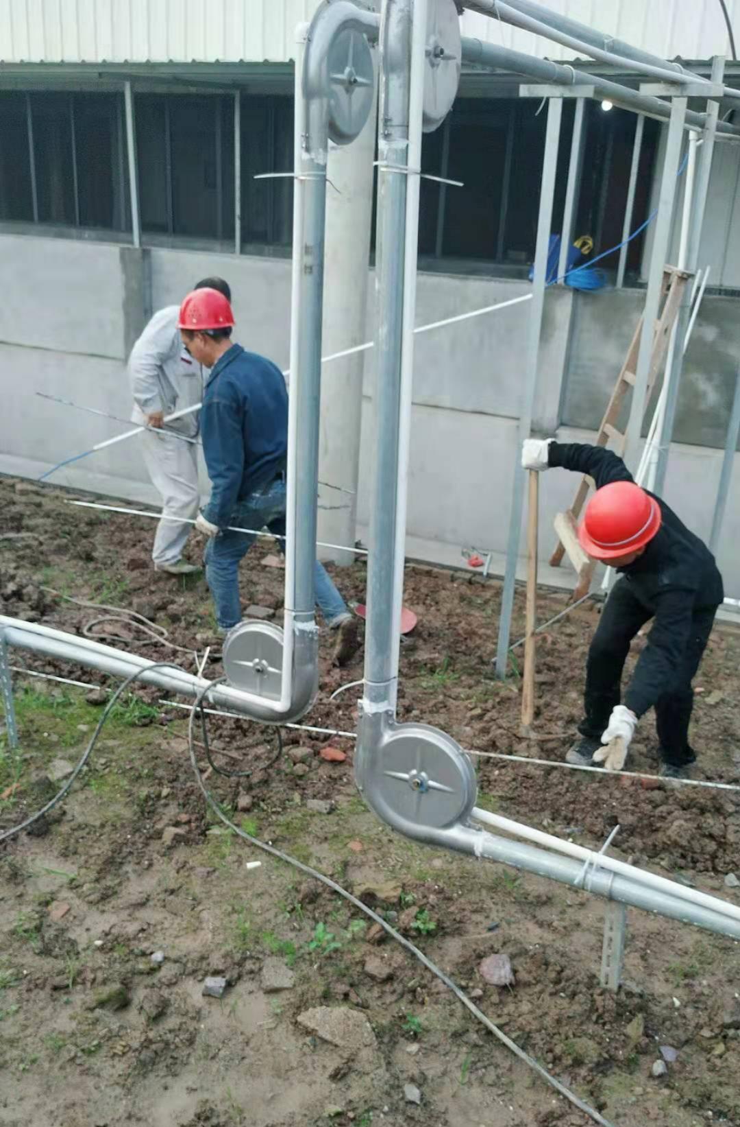 湖北乾元上风电气工程有限公司防雷工程现场